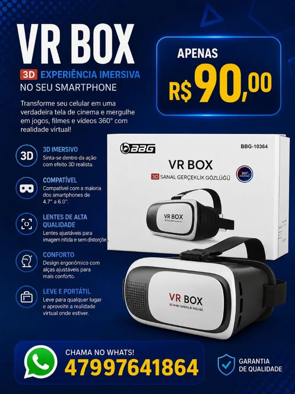 Óculos VR BOX