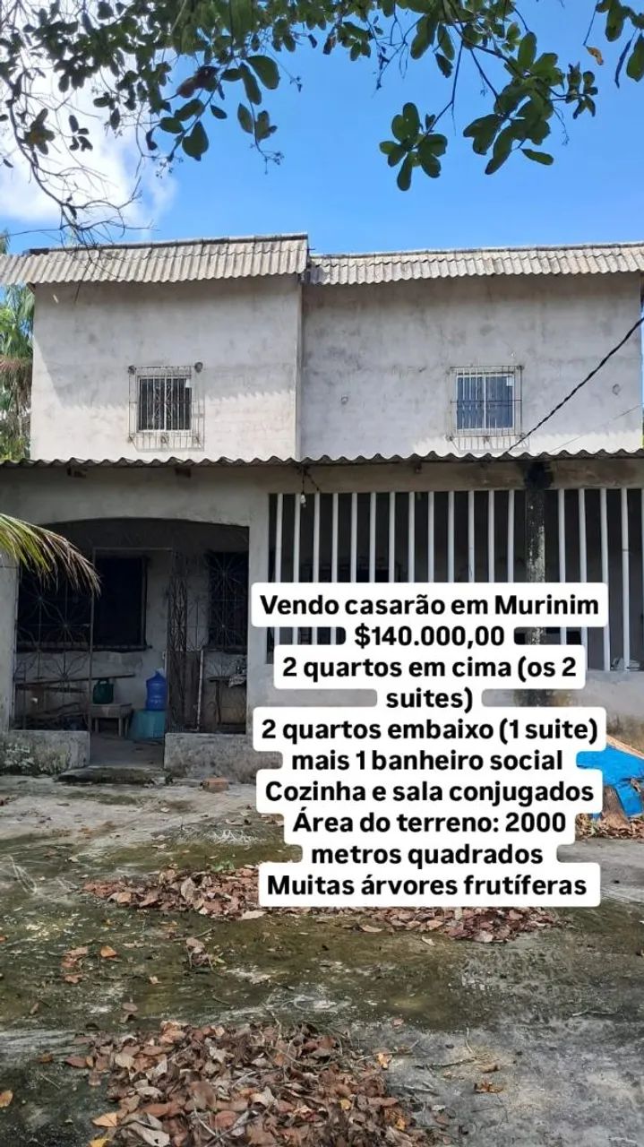 Vendo Casa com terreno