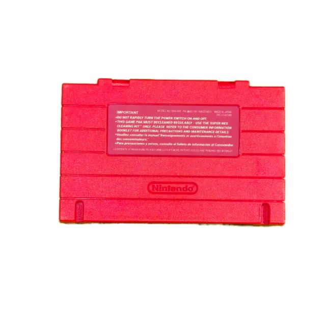 NBA Live 96 SNES - Carcaça Vermelha (Custom/Nova) - Foto 2