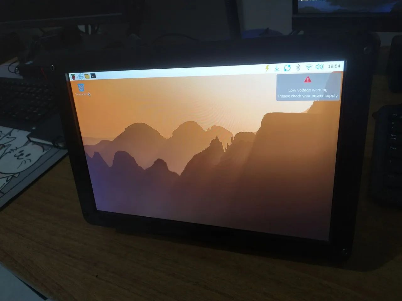 Raspberry pi 3 + Tela