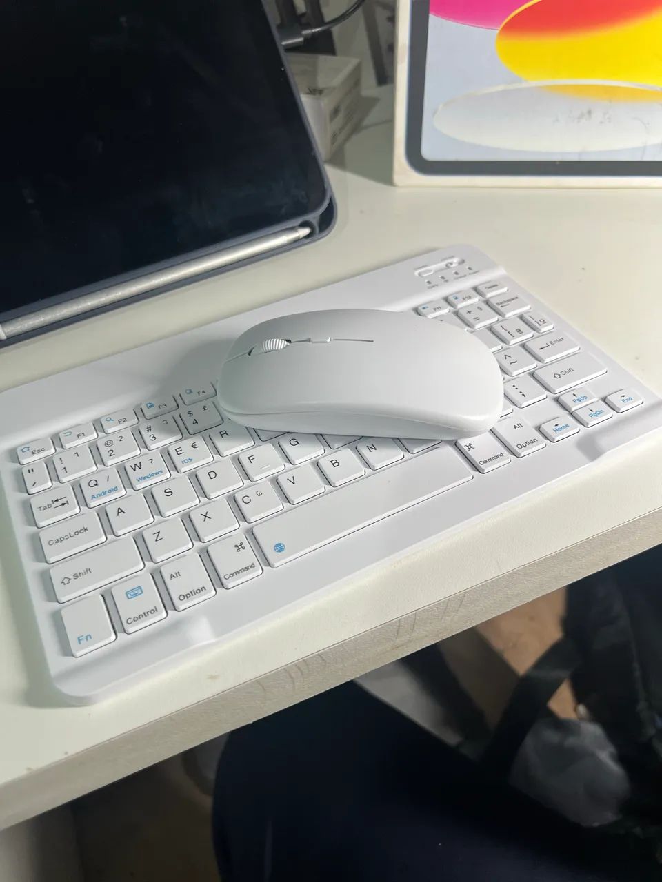 Kit teclado e mouse Bluetooth  - Foto 5