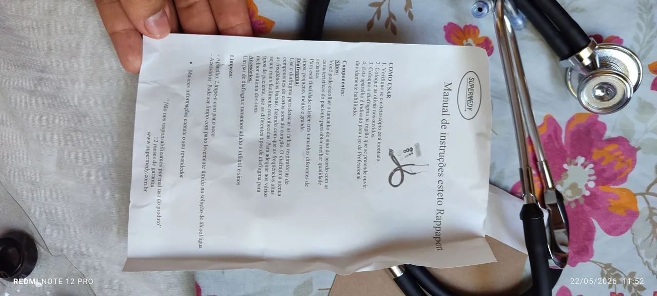 Estetoscópio Rappaport  - Foto 4