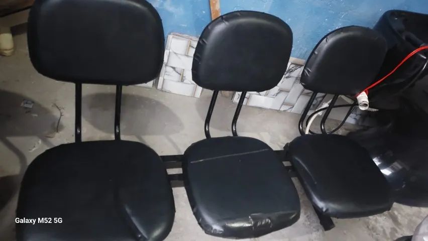 Cadeira 3 lugares clientes 
