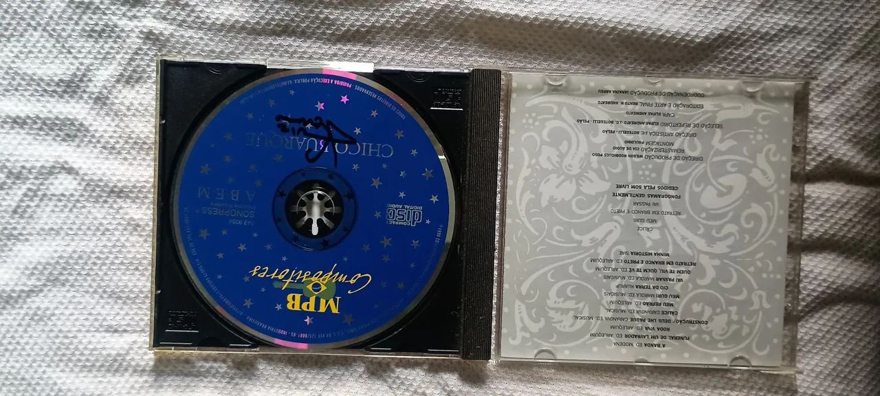 cd Chico Buarque compositores MPB  - Foto 2