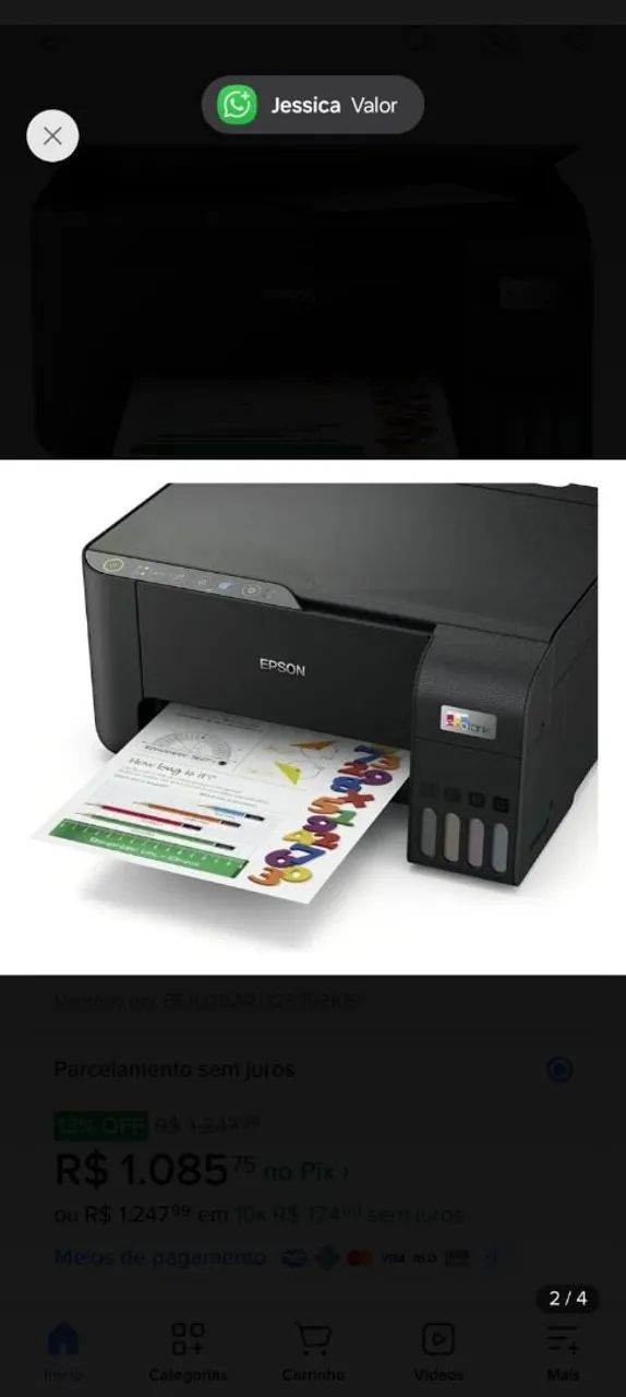 Impressora Epson l3250 - Foto 3