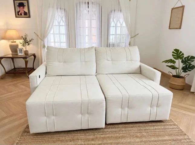 Sofá retrátil e reclinável  - Foto 3