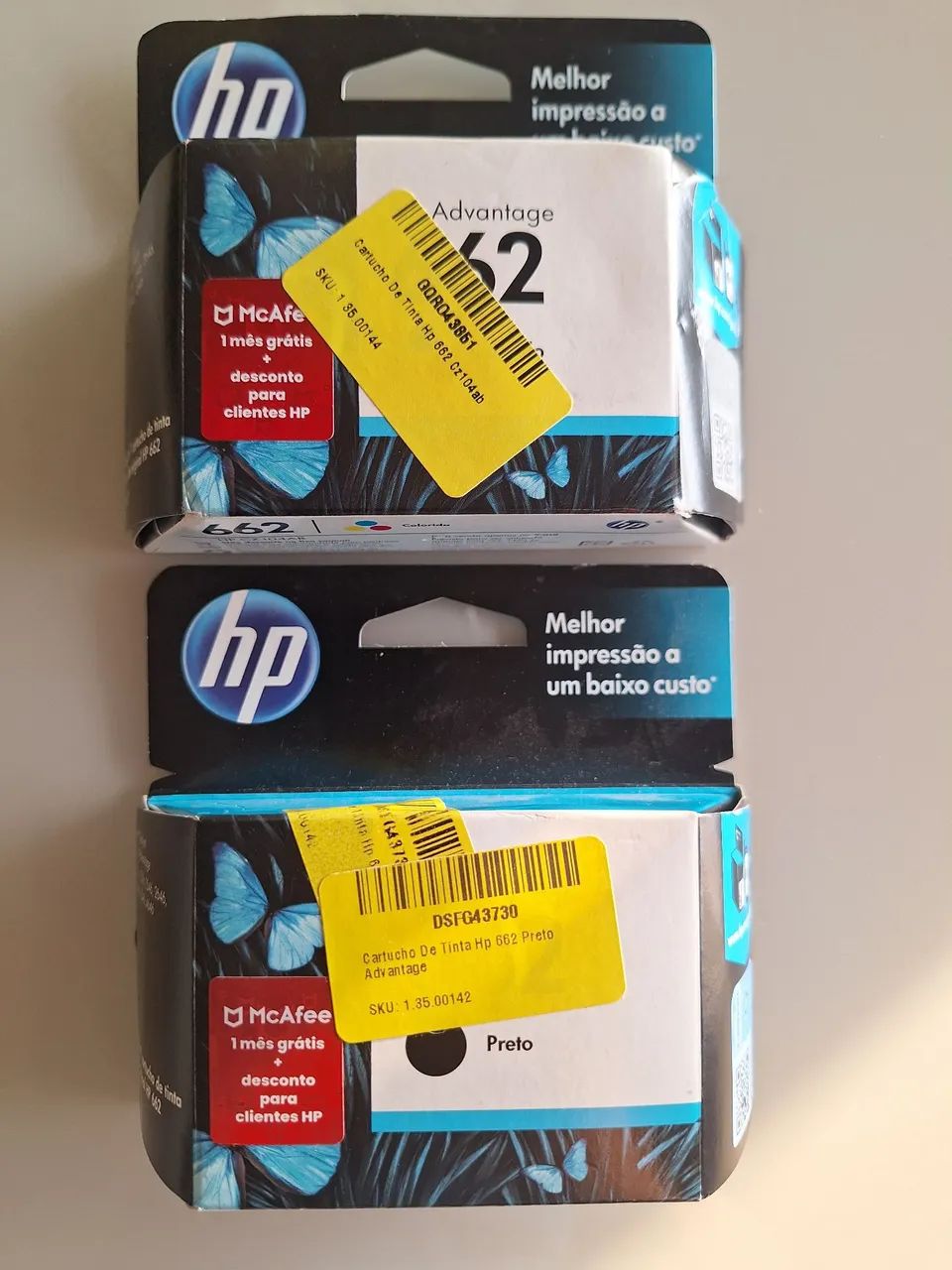 Cartucho Hp 662 Preto