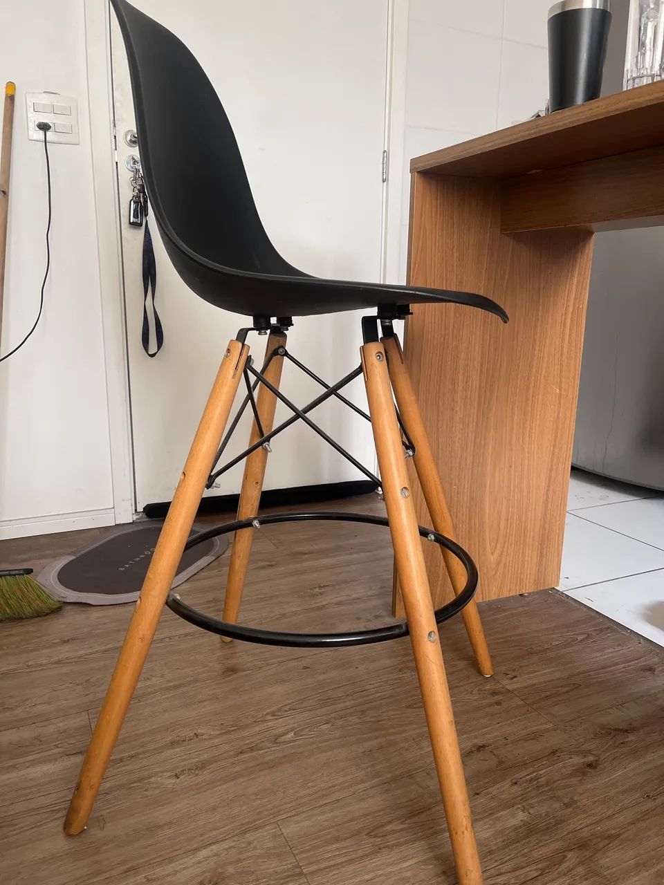 2 banqueta eiffel alta para bancada