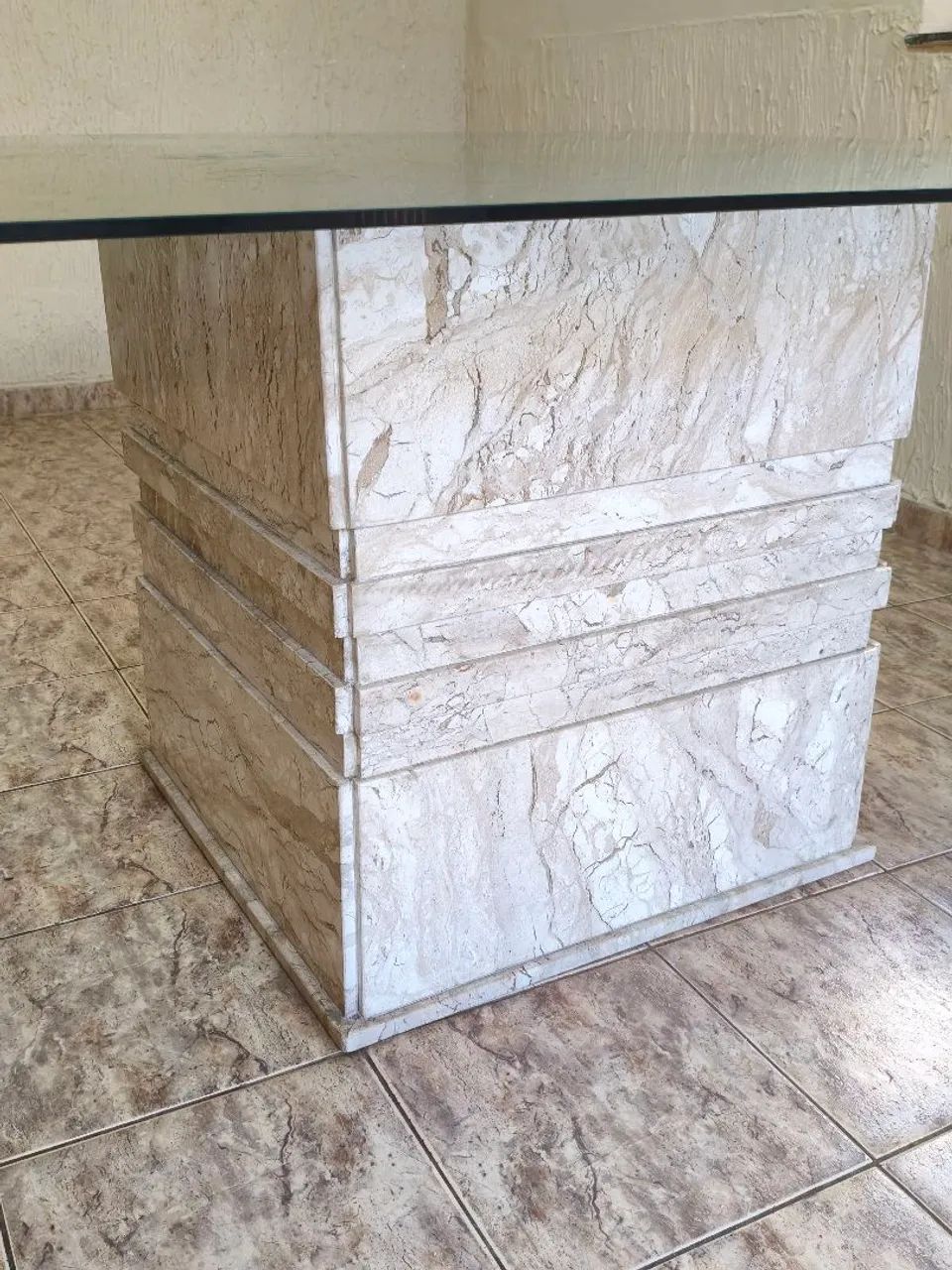 Mesa de mármore 8 lugares - Foto 2