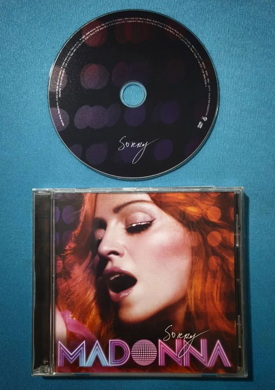 CD Maxi Single Sorry - Madonna - Argentino