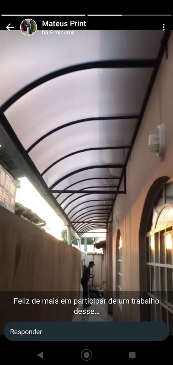 Toldo policarbonato  - Foto 2