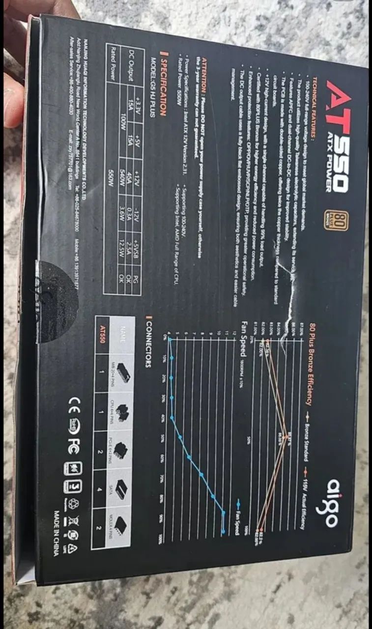 Fonte 550w - Foto 3