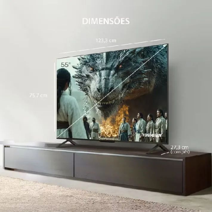 Televisão 55k  - Foto 2