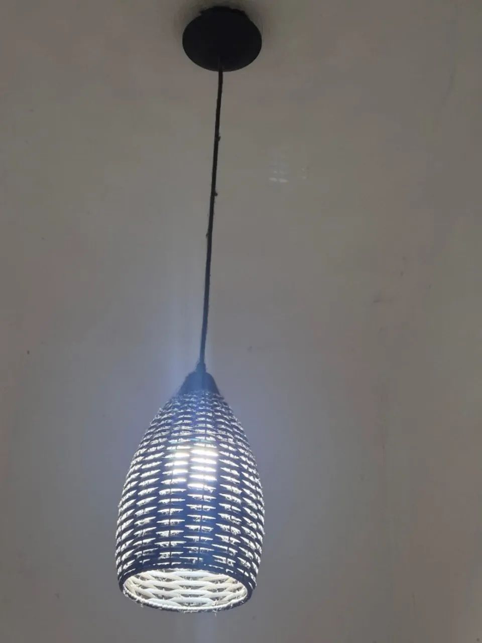 3 Luminárias de Teto em Ótimo Estado - Aceito Ofertas - Foto 4