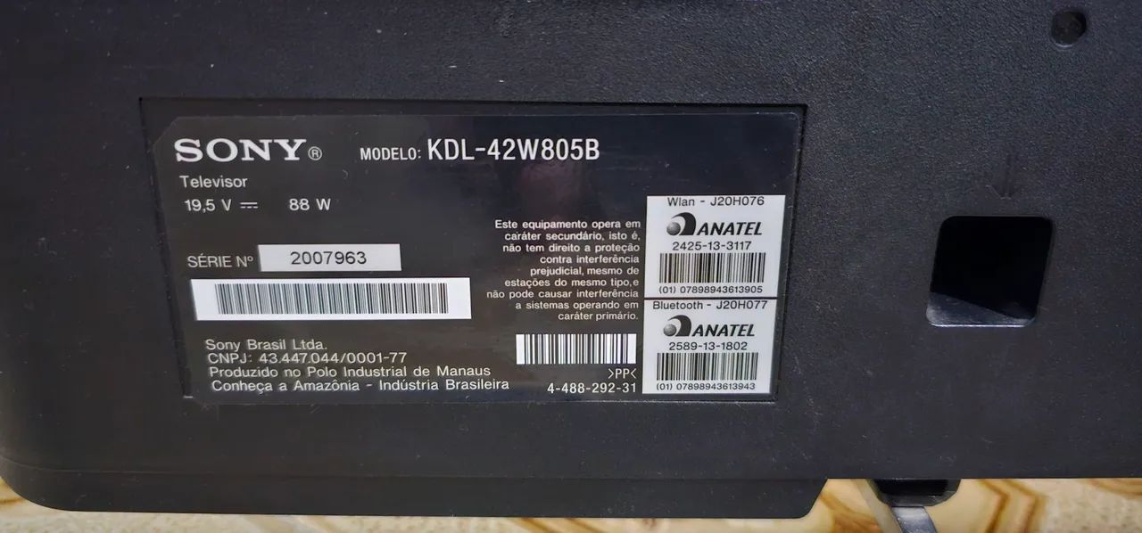 TV Sony 42 polegadas 42W805B - Foto 4