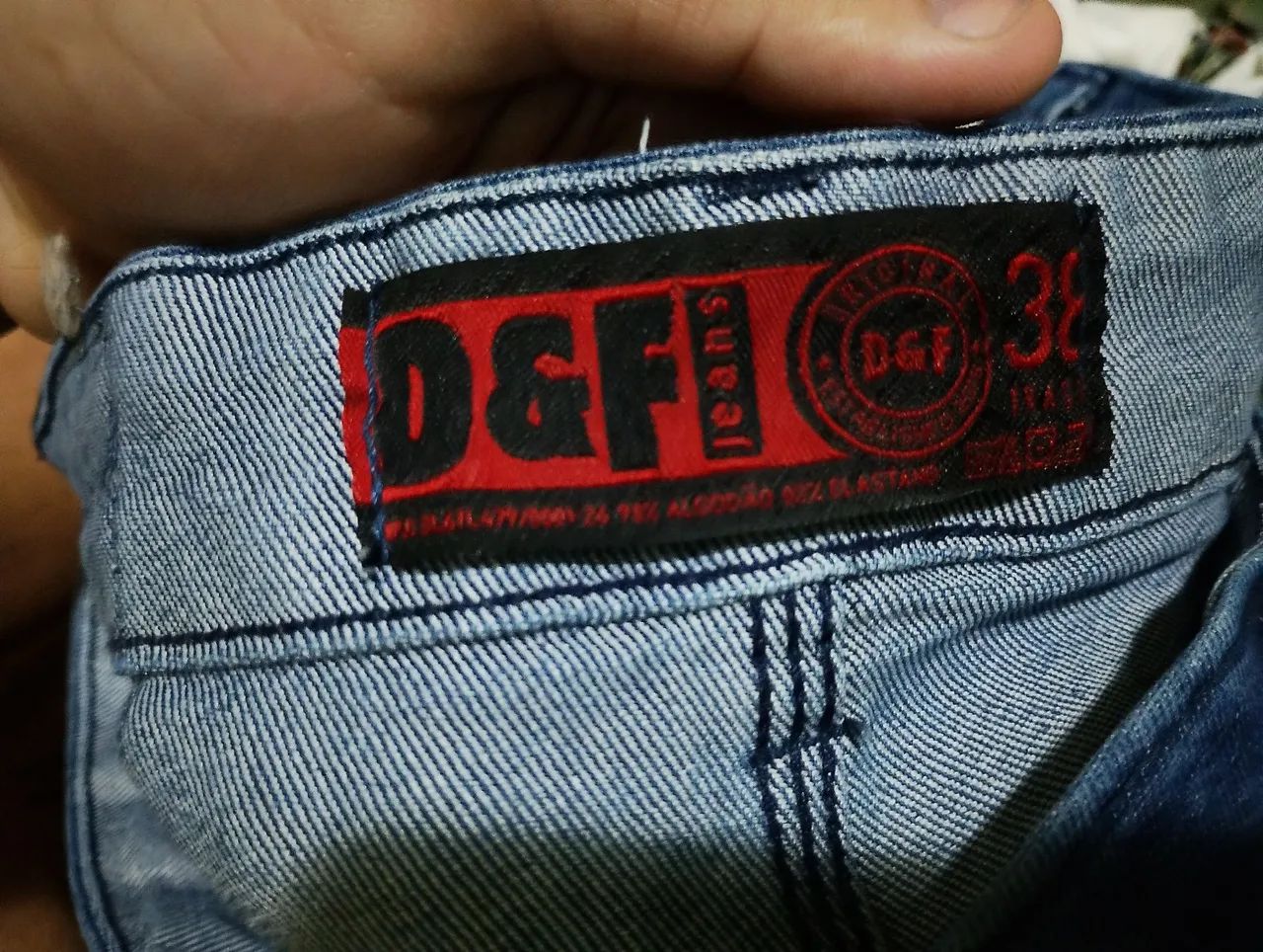 Calça Jeans DeF Jeans masculina original  - Foto 3