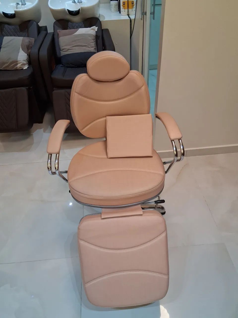 Cadeira hidráulica pra salão de beleza reclináveis 