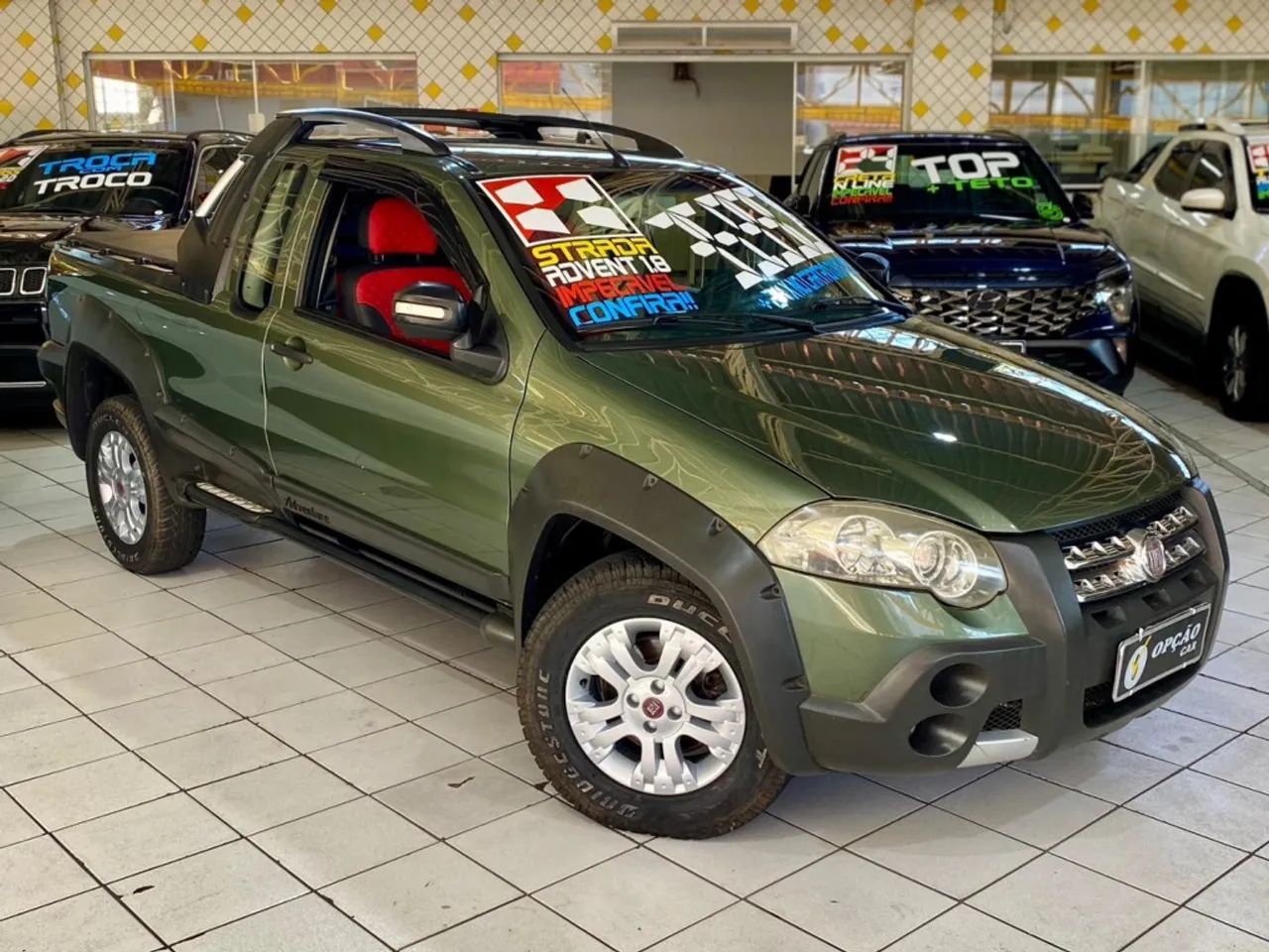 Fiat Strada Adv. Ext. 1.8 Locker Dual.flex CE 2011 - Foto 4