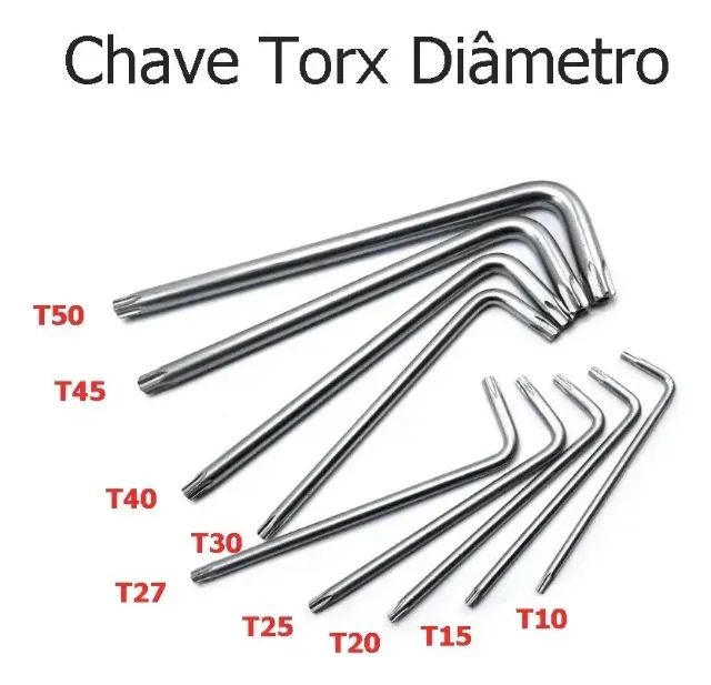 Chave Torx Torque Longa Startools jogo 9 peças