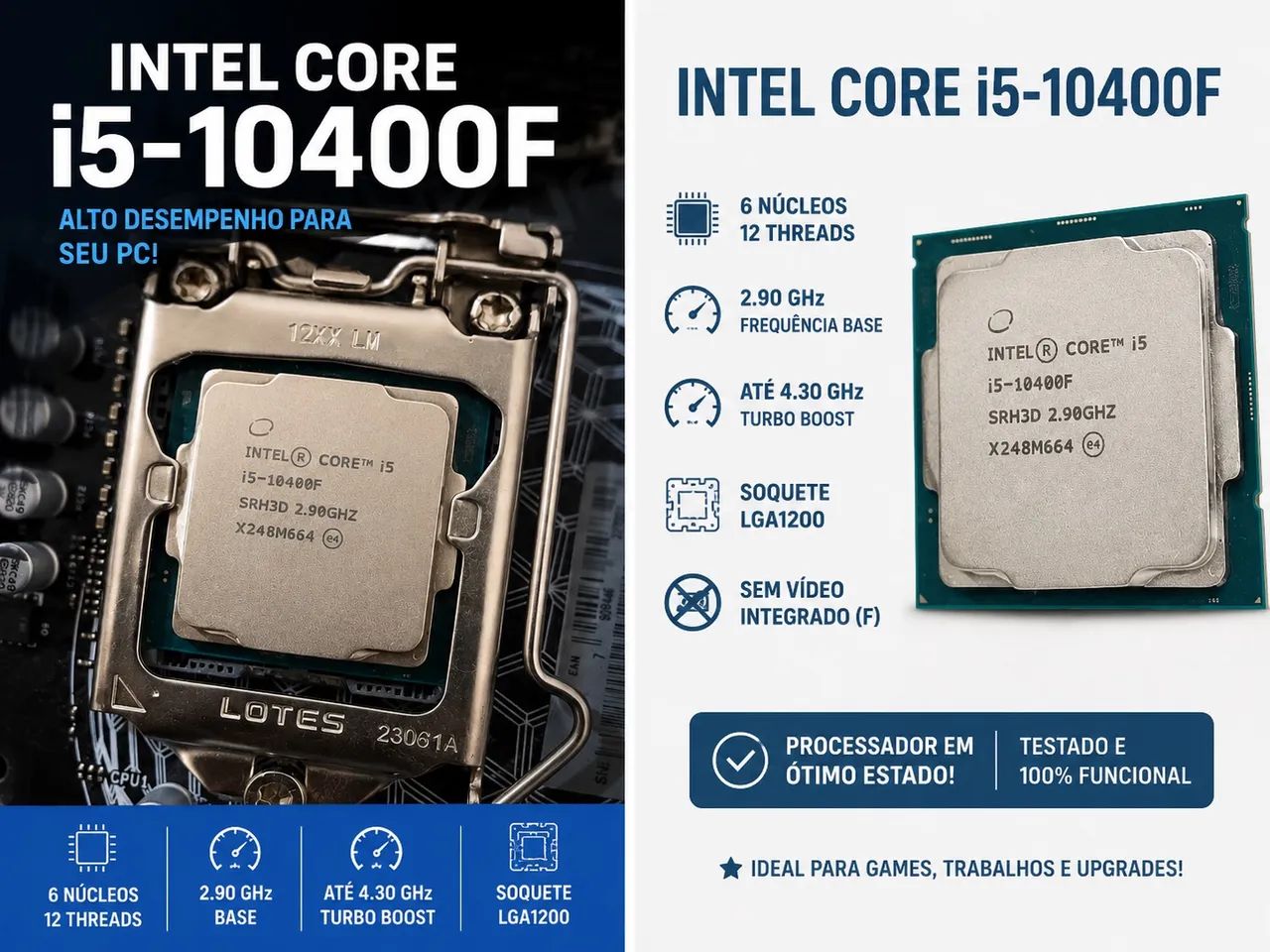 Processador i5 10° geração  - Foto 4