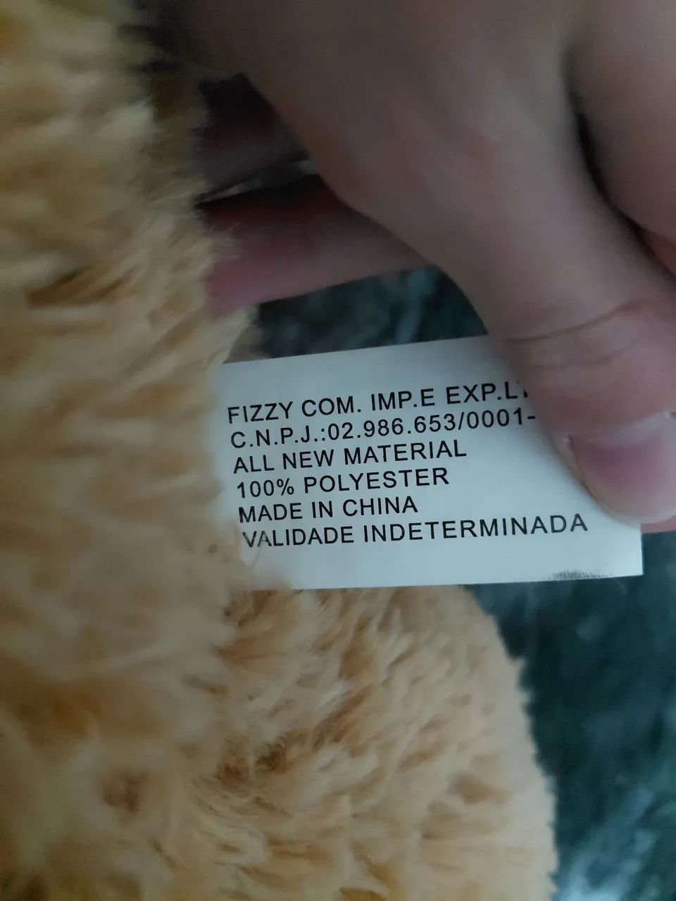 Urso de pelúcia bege - Foto 4