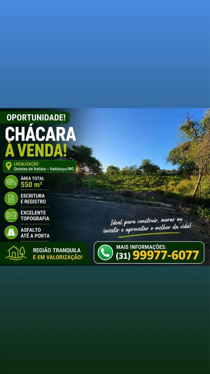Chácara no bairro Quintas de Itatiaia