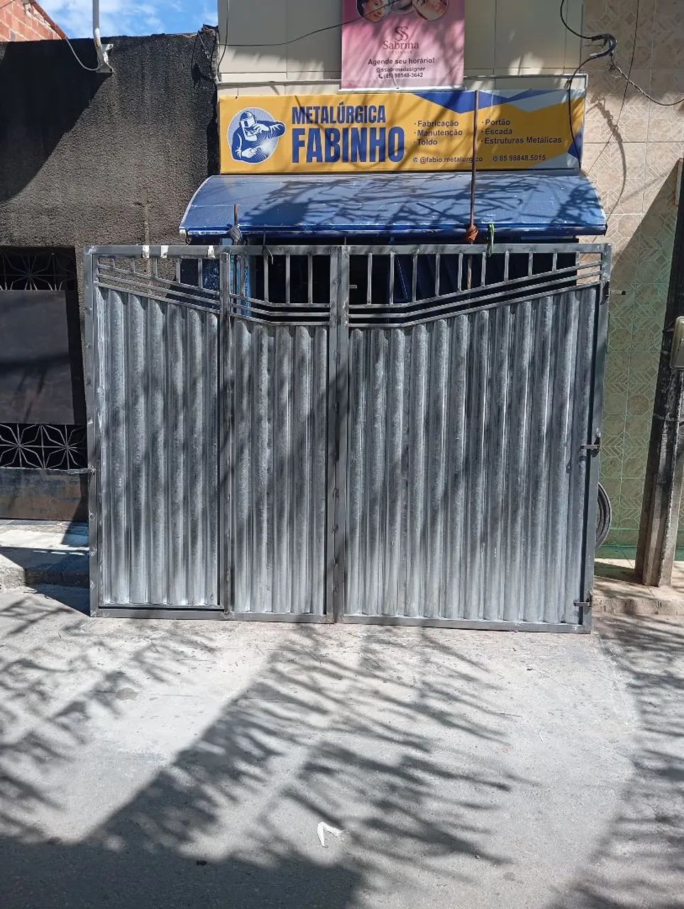 Portão de ferro