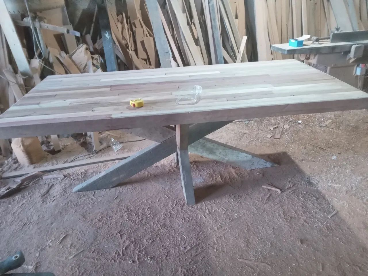 Mesa de jantar  rustica  - Foto 4