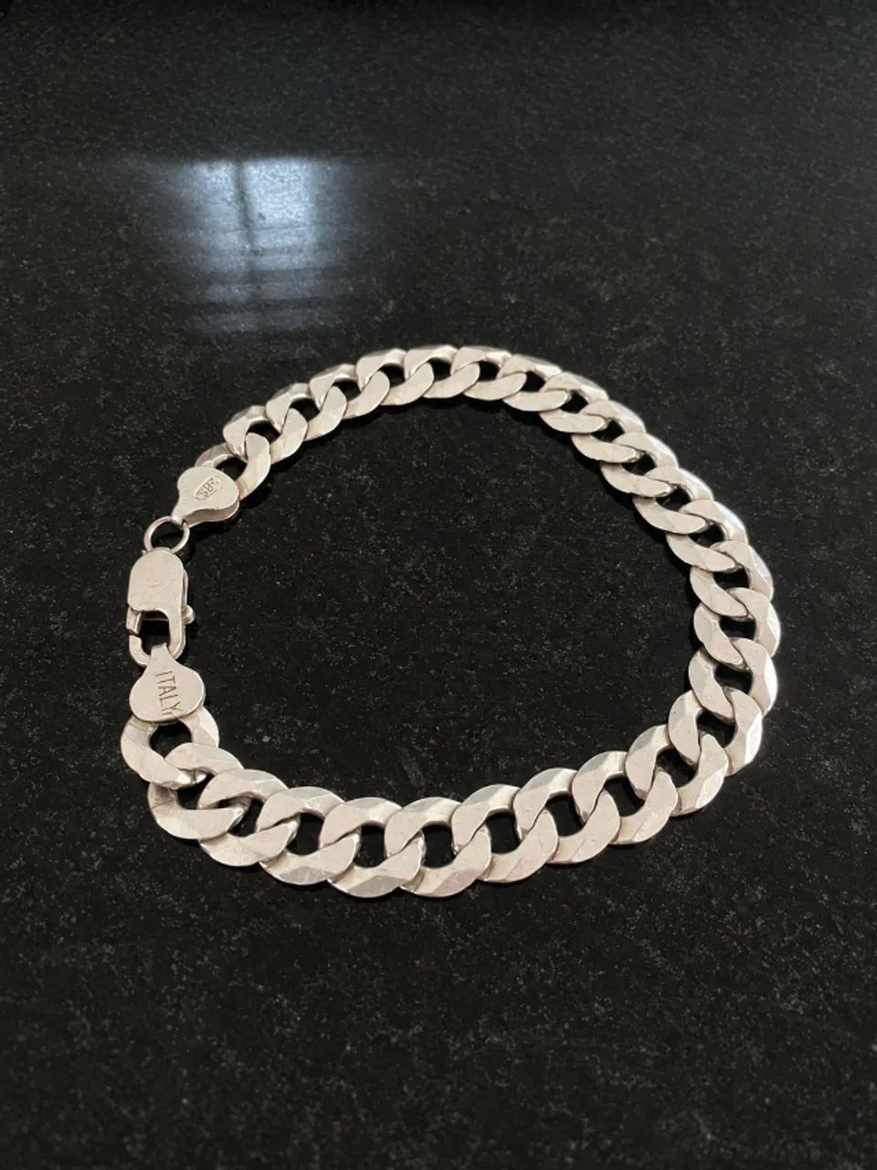 PULSEIRA PRATA GRUME 10MM