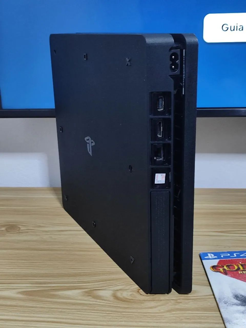 PS4 Slim + 4 jogo e controle - Aceito envio  - Foto 3