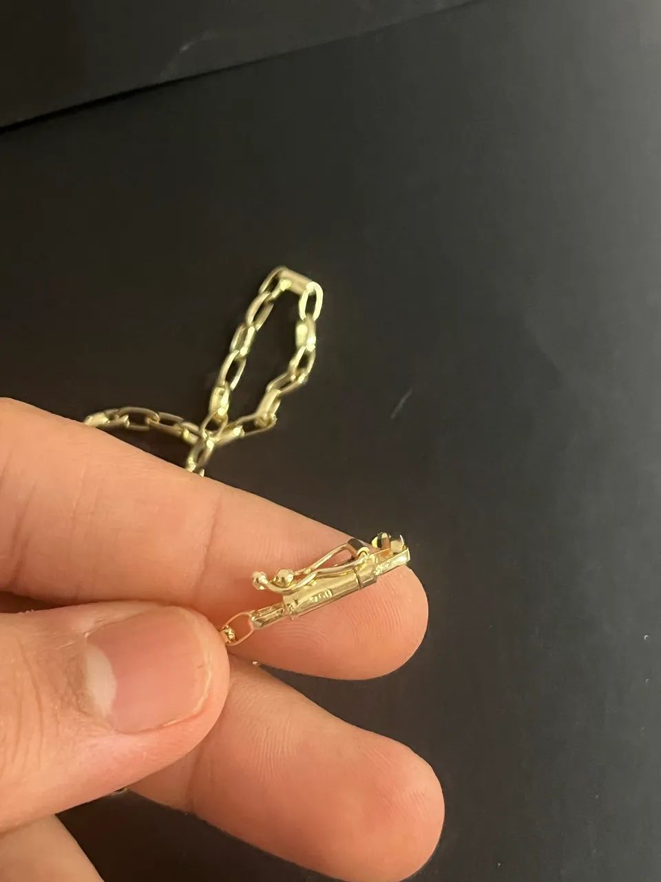 corrente de moeda antiga dourada - Foto 3