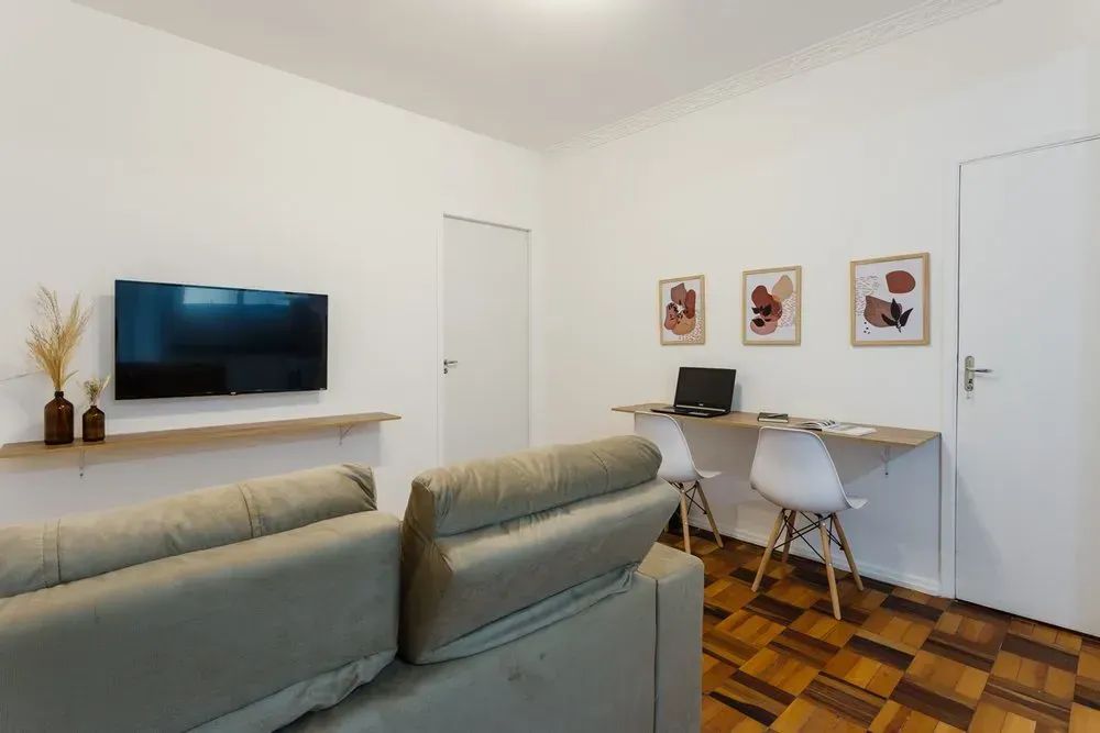 Quarto com banheiro exclusivo no Centro de Florianópolis - AP compartilhado - Foto 2