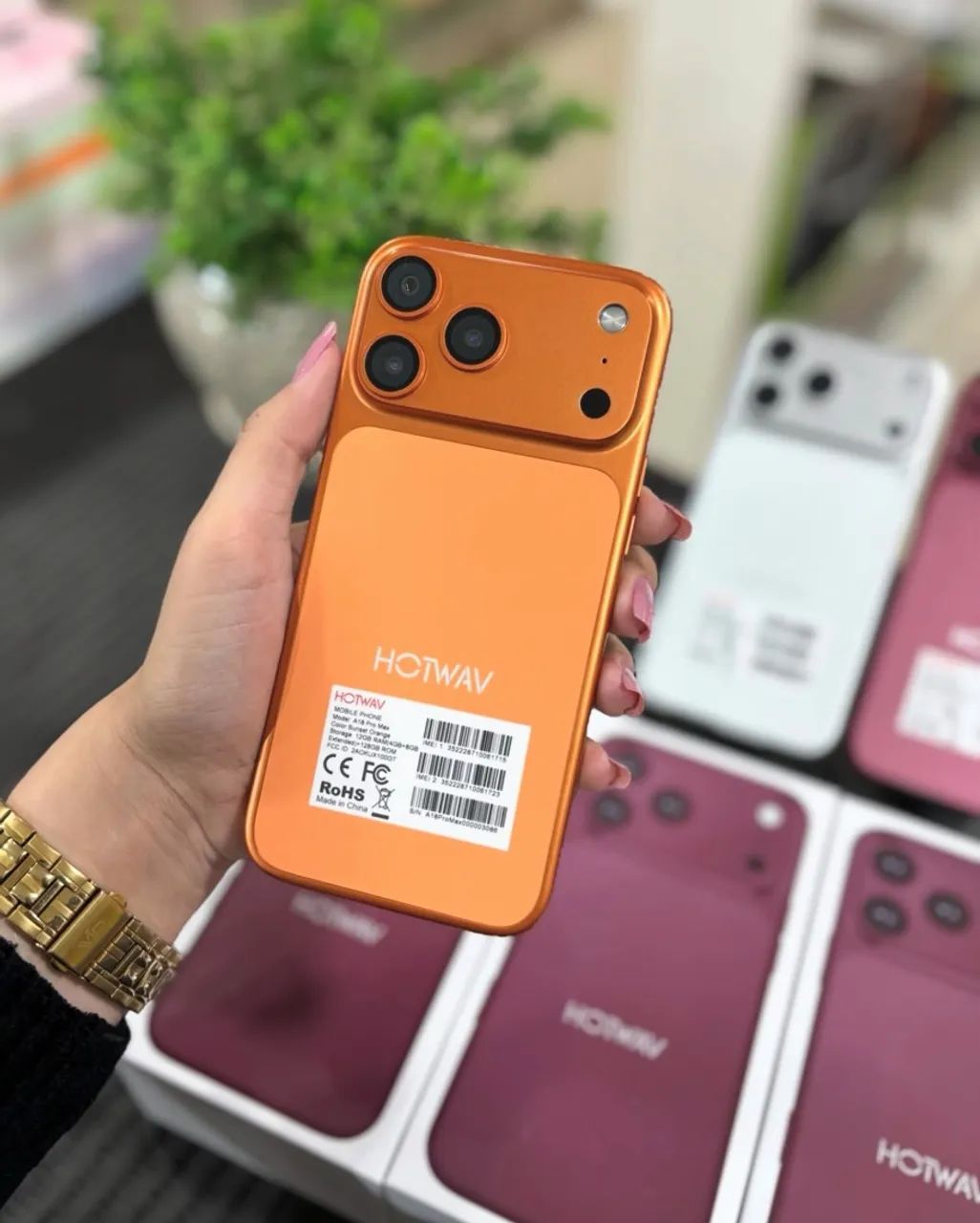 Hotwav A 18 pro Max 128gb (sabor iphone) - Foto 5