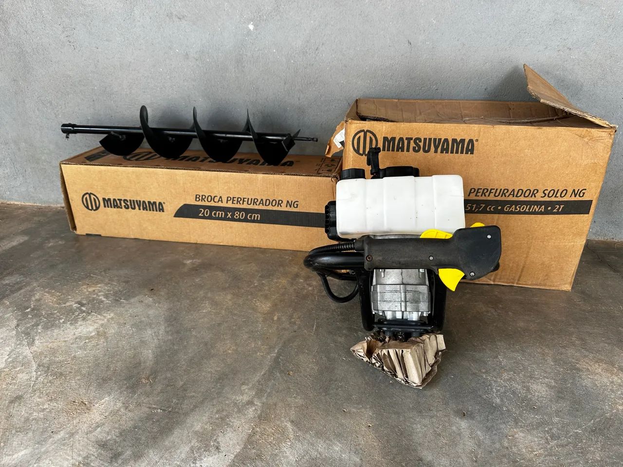 ? Perfurador de Solo Matsuyama 51,7cc - Muito Novo + Broca Extra ?
