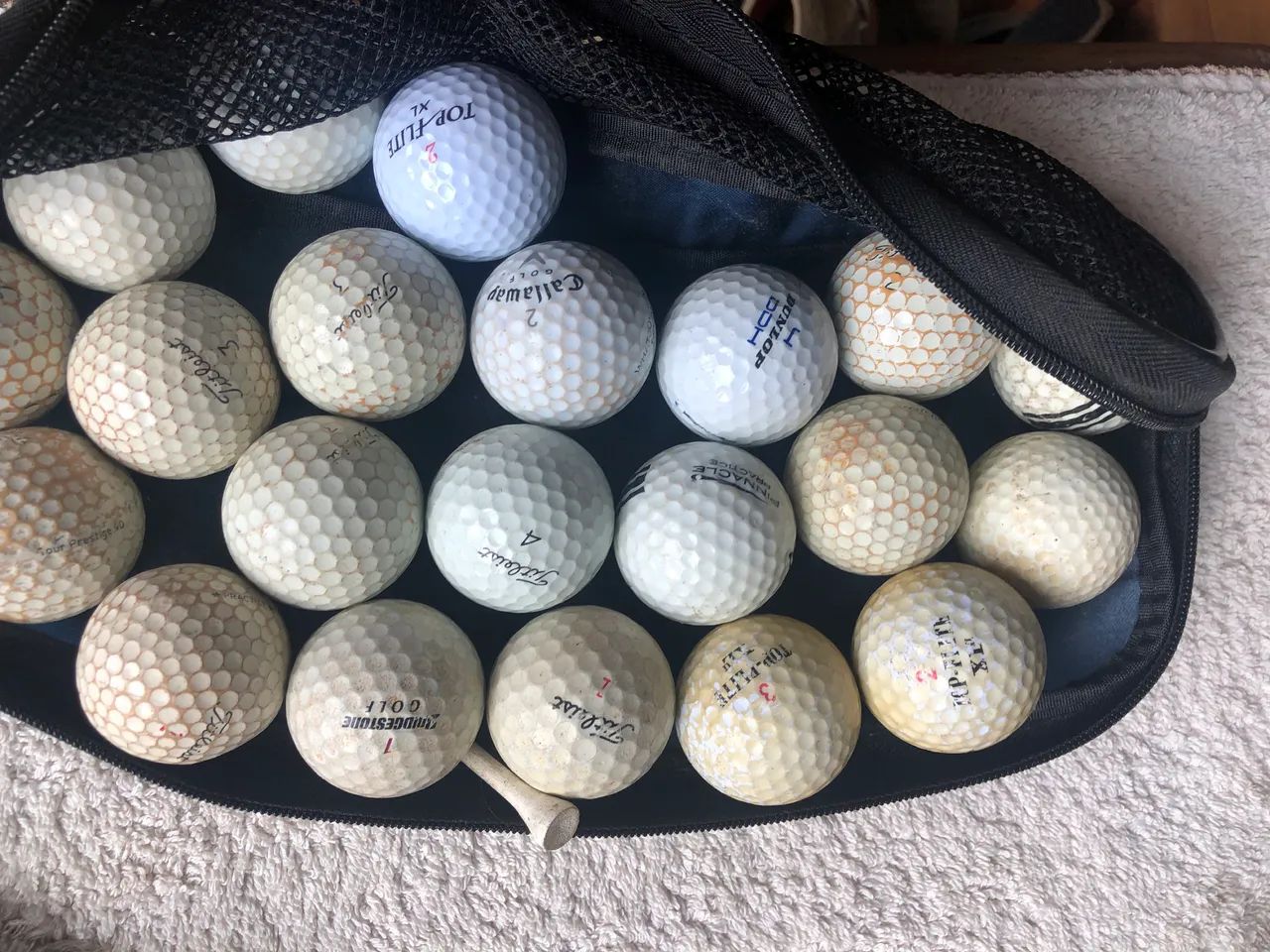Bolas de Golfe Marcas Variadas com Bolsa - Foto 3