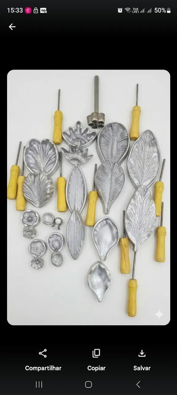 FRISADORES DE FLORES E FOLHAS EM EVA