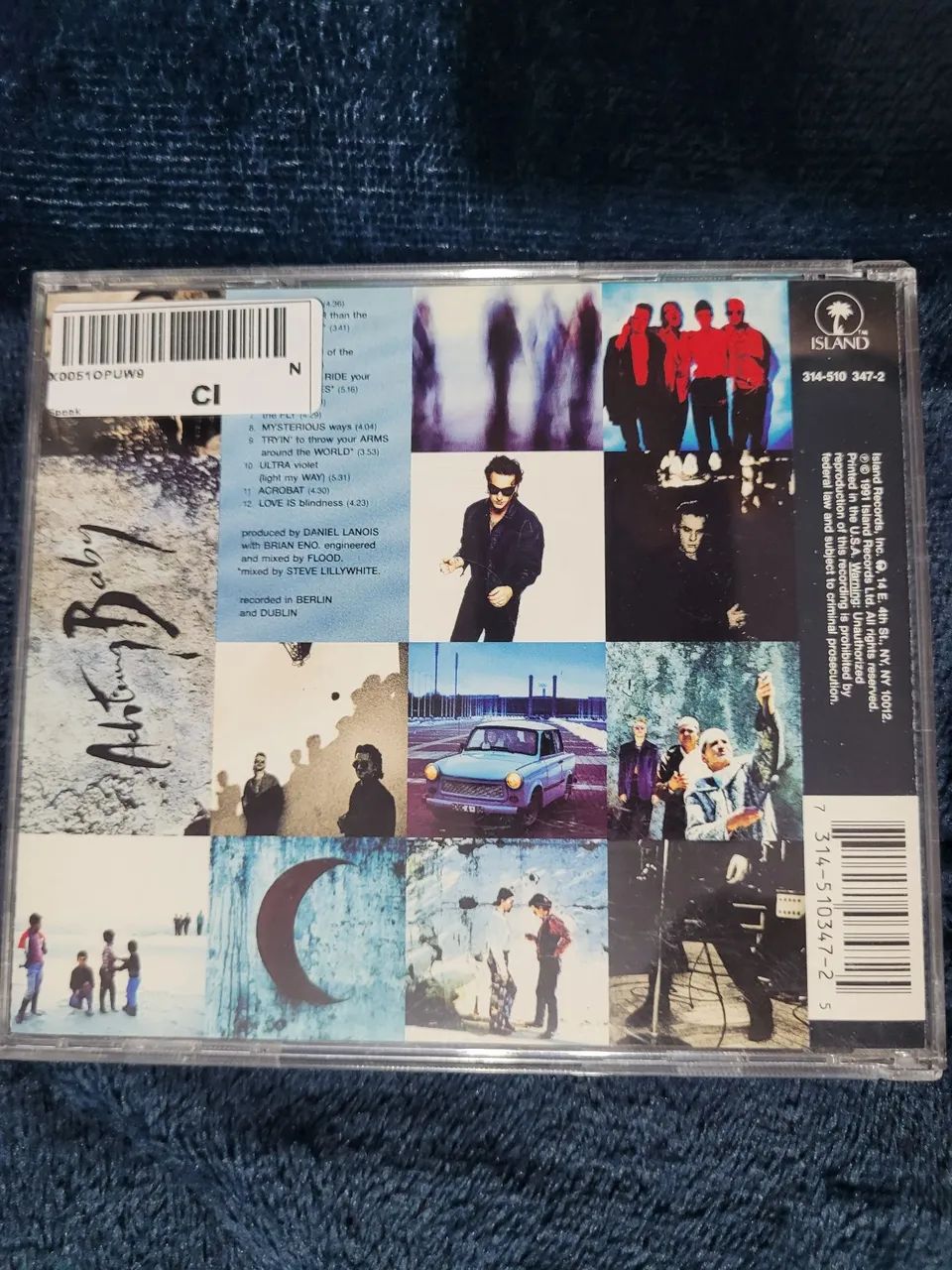 CD U2 - ACHTUNG BABY (importado) - Foto 2