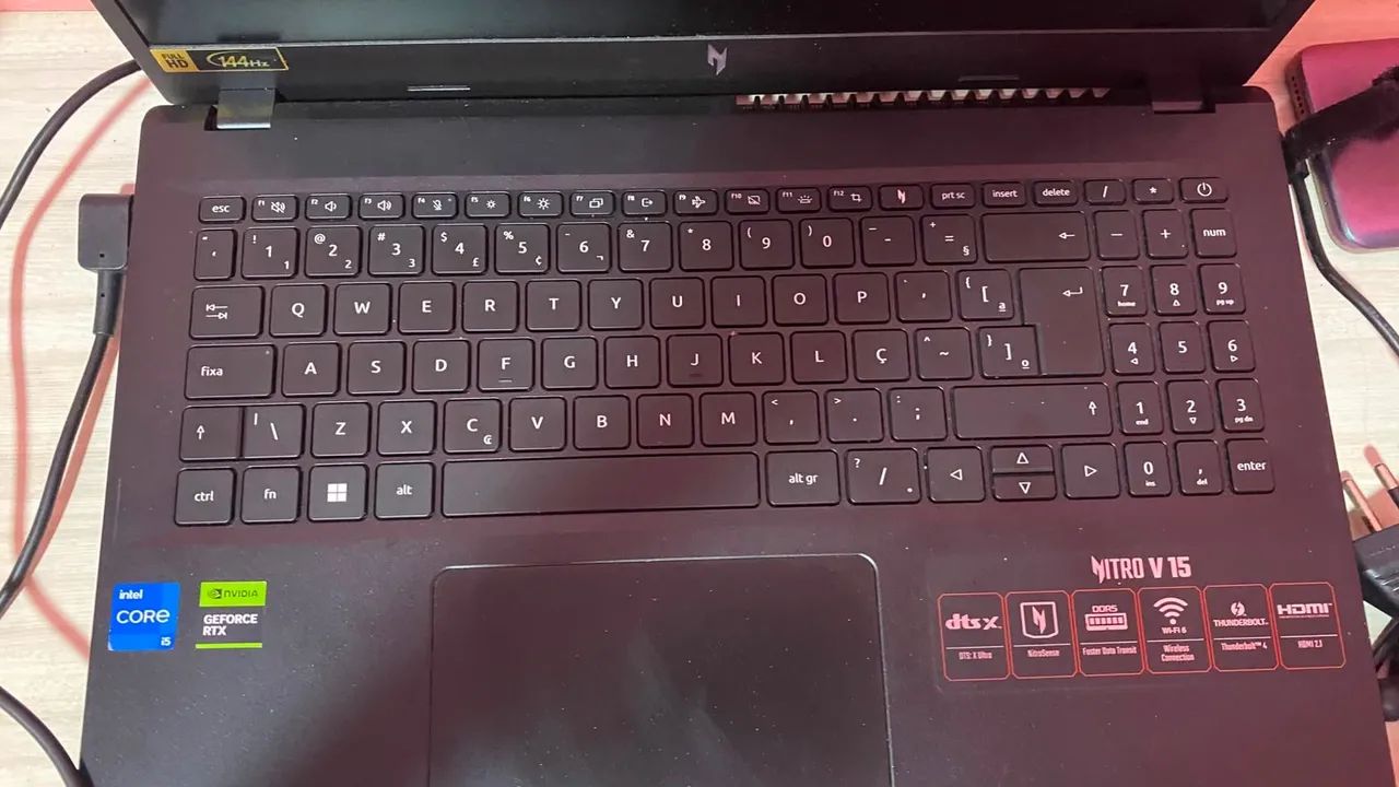 notebook acer nitro v15 gamer rtx  4050 GB  - Foto 4