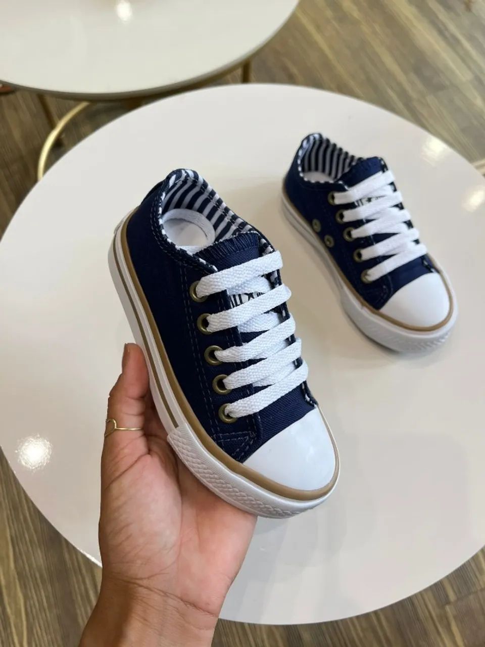 Tênis AllStar Converse Jeans Infantil Vulcanizado Linha premium - Disponível 27 ao 30  - Foto 5