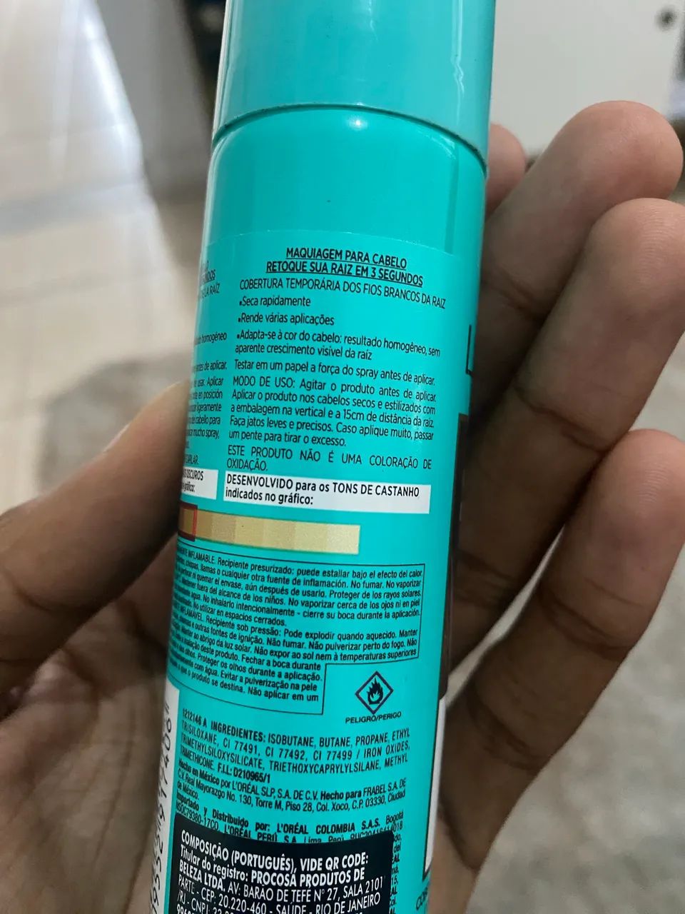 LOréal Magic Retouch Castanho Escuro 75ml - Novo - Foto 2