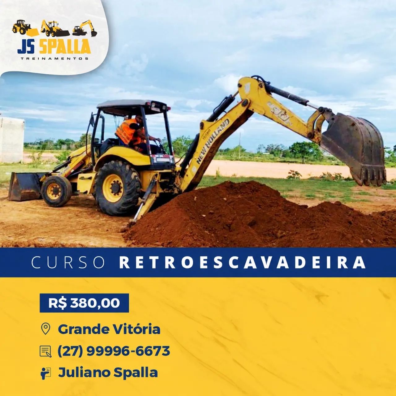 Curso Retroescavadeira 