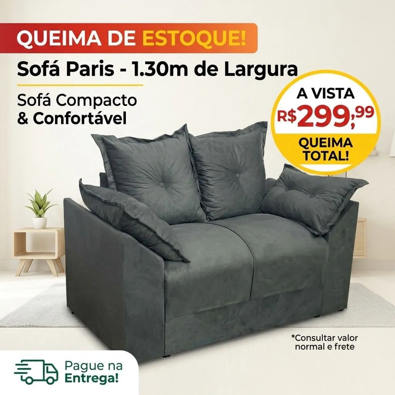 Queima de estoque Paris dois lugares 