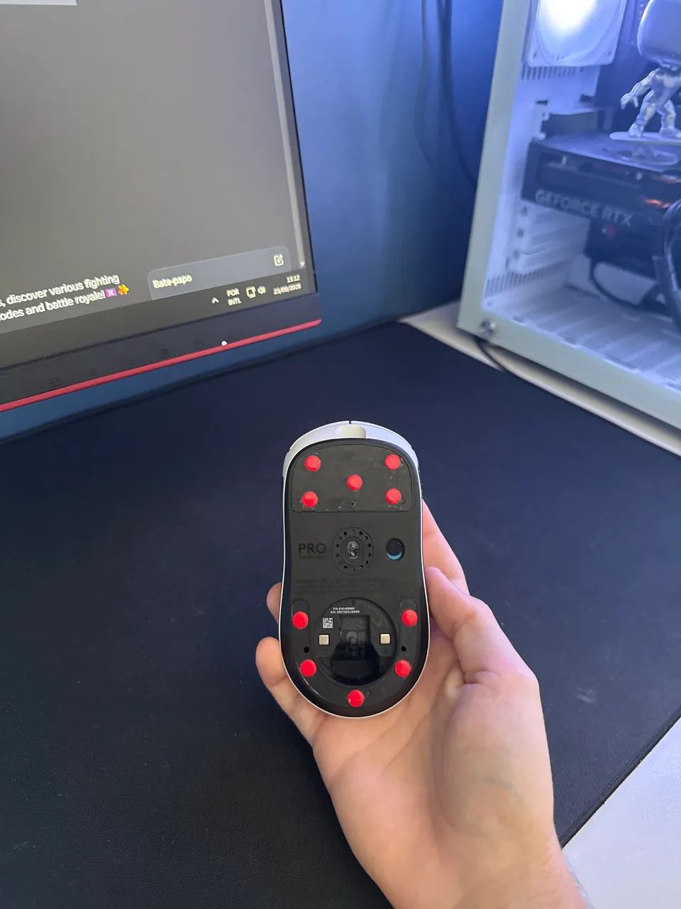 gprox 2 superlight + feets obsidian dots - Foto 2