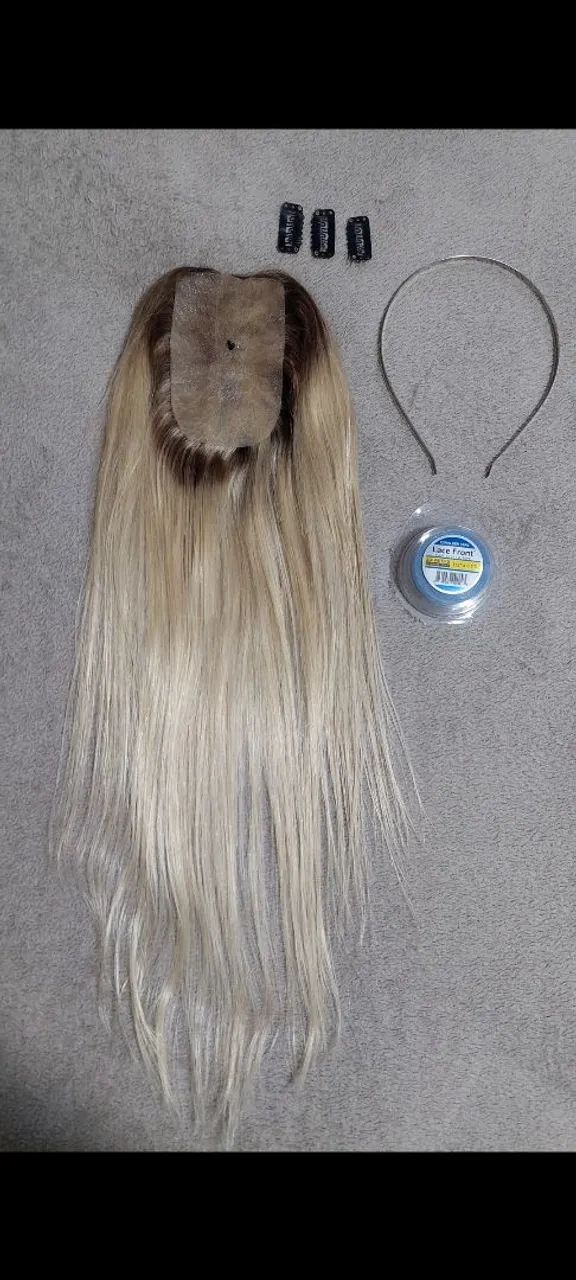 Topo de Cabelo Humano Raiz Esfumada  - Foto 5