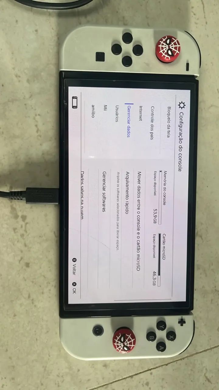 Nintendo Switch OLED Desbloqueado + Acessórios - Foto 3