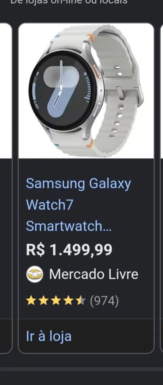 Rel ógio inteligente sansung  - Foto 2