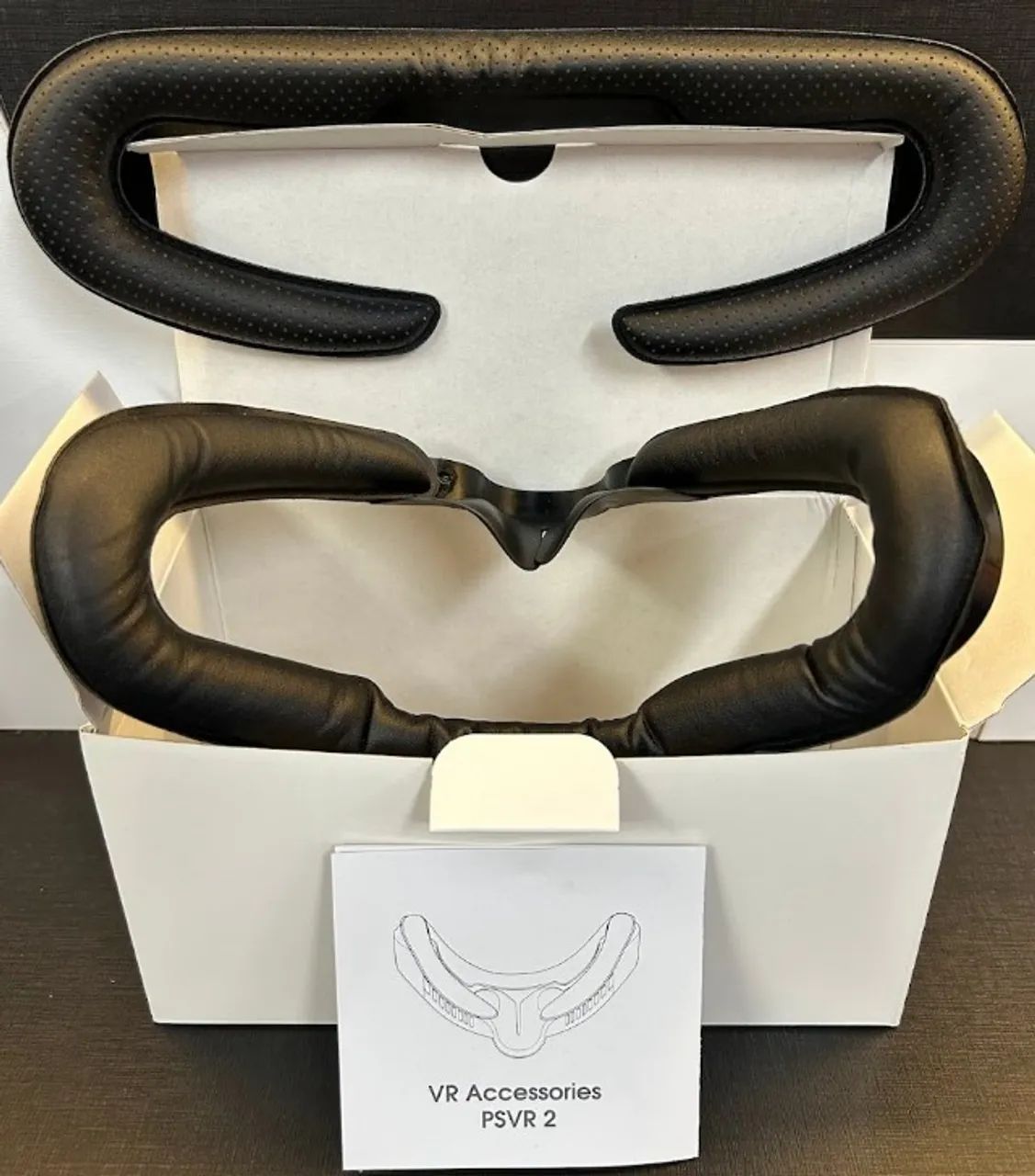 Kit upgrade Playstation VR 2 PSVR2 almofada conforto + protetor de