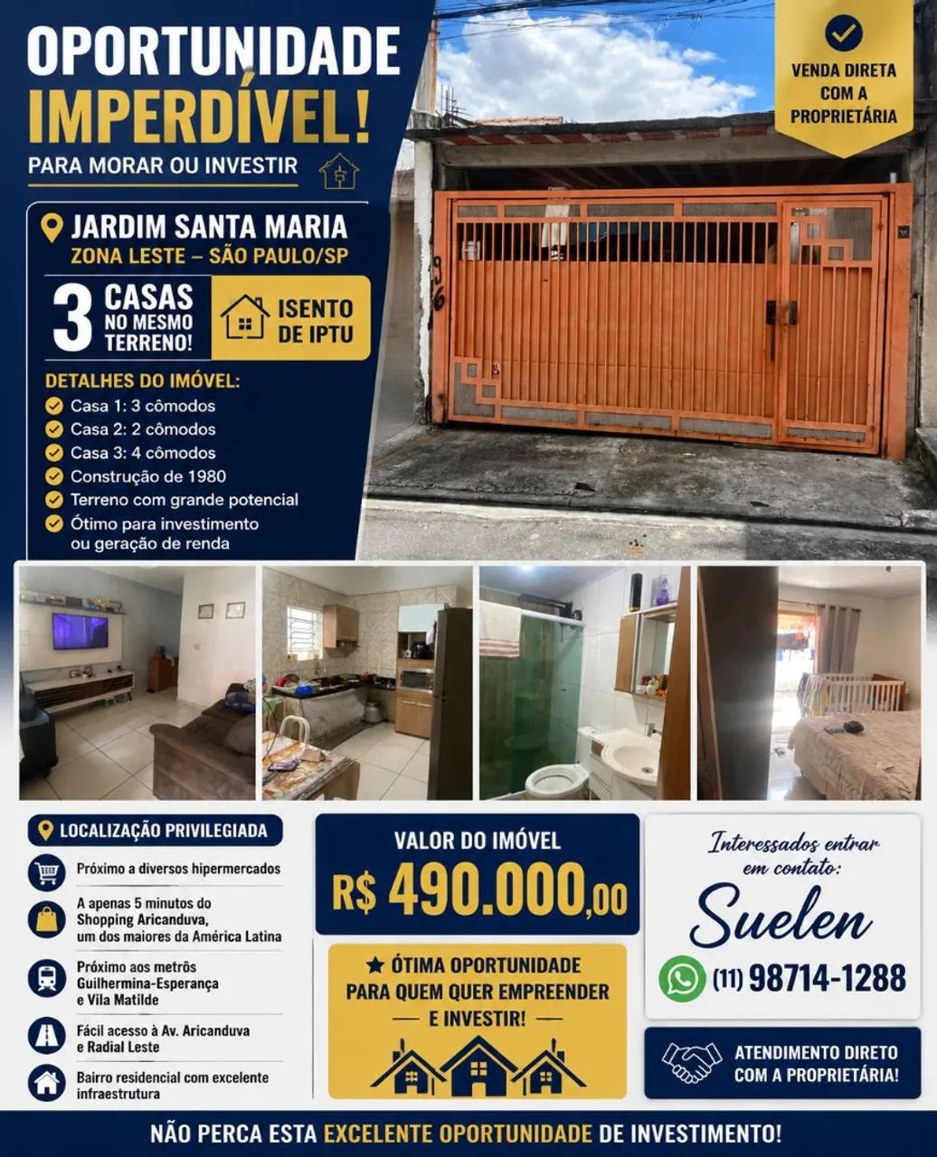 Casa em ótima localização 