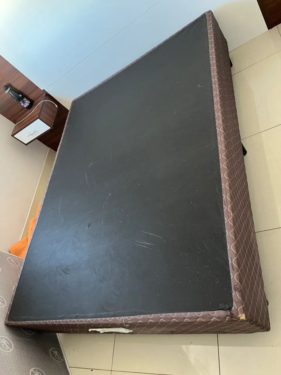 Vendo cama de casal ( box e colchão) - Foto 4