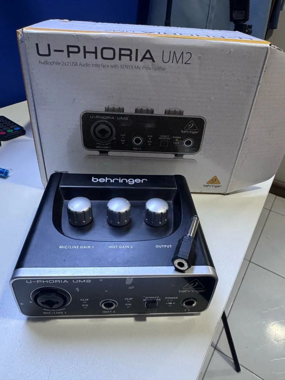 Interface de áudio U-PHORIA UM2